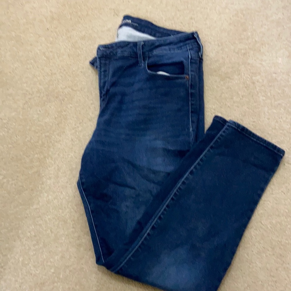 (14) Old Navy secret soft rockstar skinny jeans